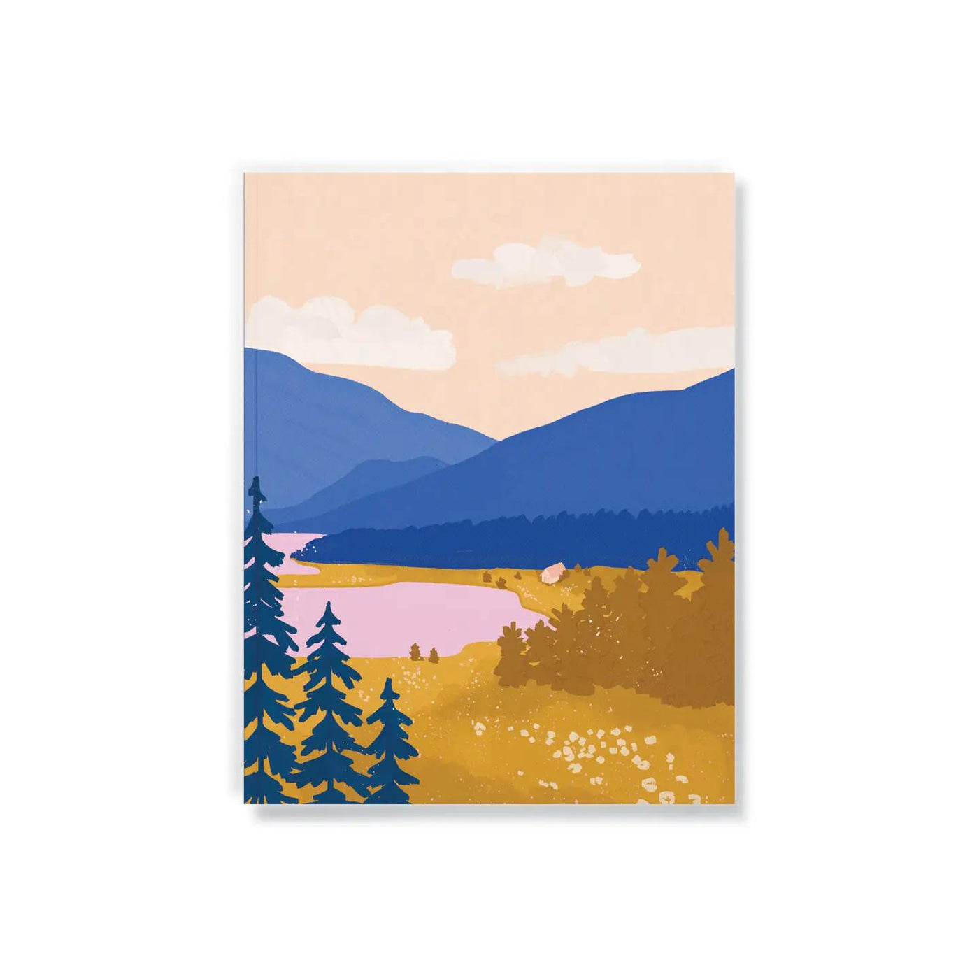 Mountain Majesty Medium Layflat Journal Notebook