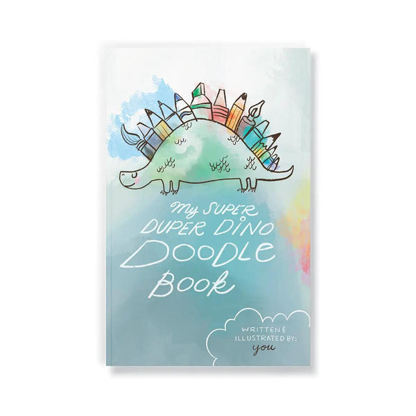 Dino Doodle Layflat Sketch Notebook