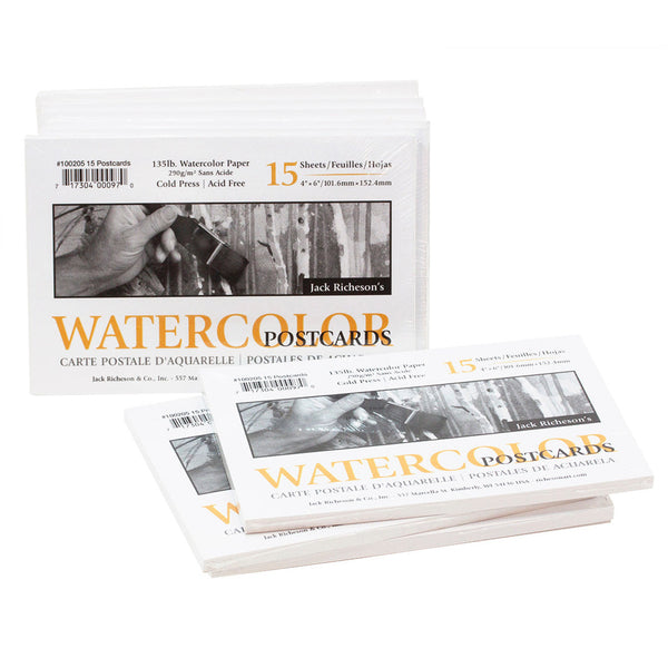 Watercolor Postcards 4x6