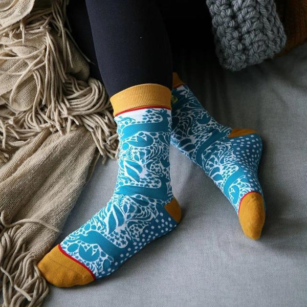 Danish Deer Crew Socks