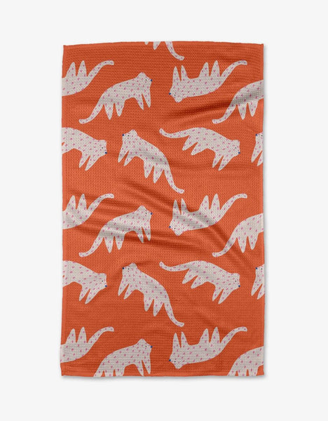 Cute Cheetah Tea Towel
