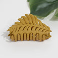 Matte Leaf Claw Hair Clip (3 colors)