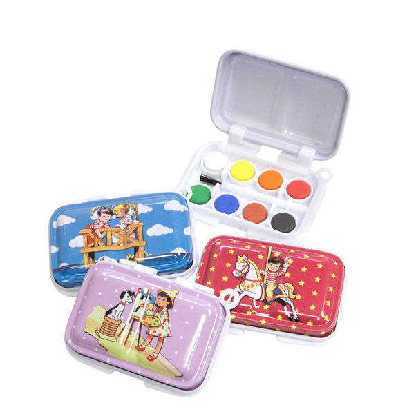 8-Color Mini Watercolor Set