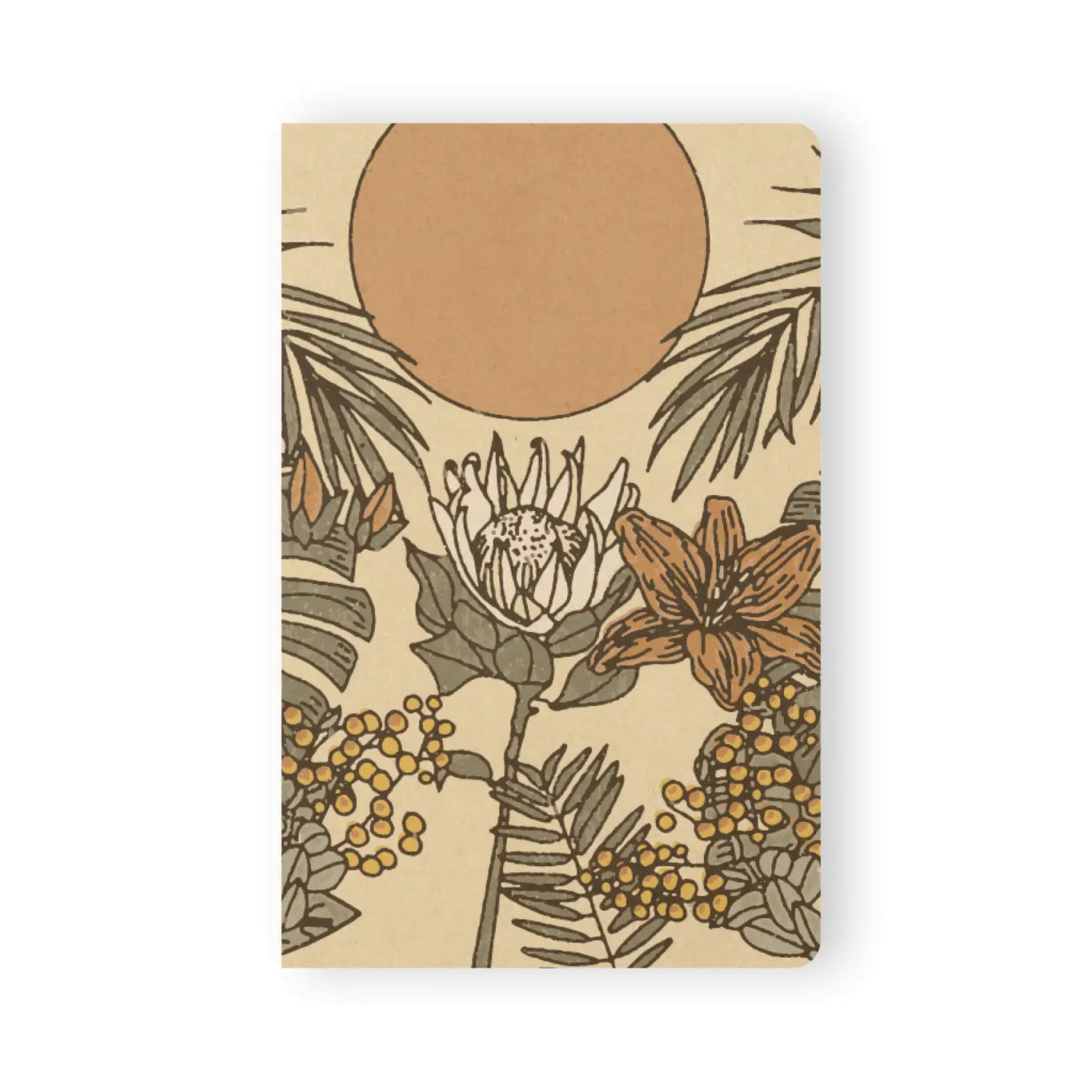 Summer Moon Layflat Notebook