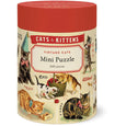 Vintage Cats 240 Pieces Mini Puzzle