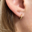 Small Clicker Hoop Earrings 1.0mm