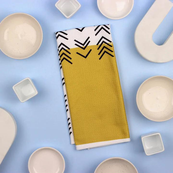 Chevron Colorblock Dish Towel