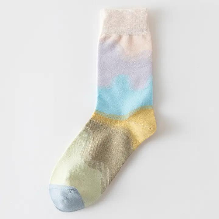 Morandi Color Gradient Lightweight Socks (Multiple Colors!)