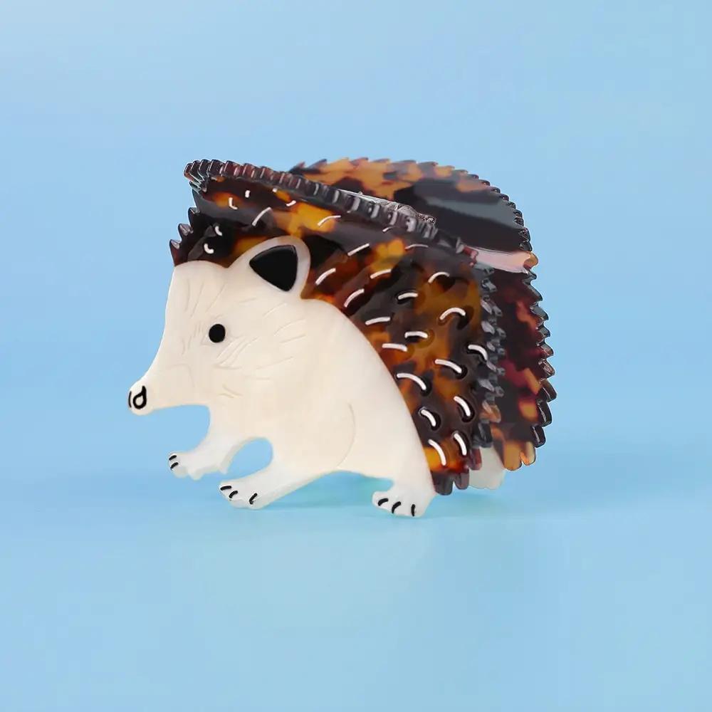 Hedgehog Hair Claw Clip