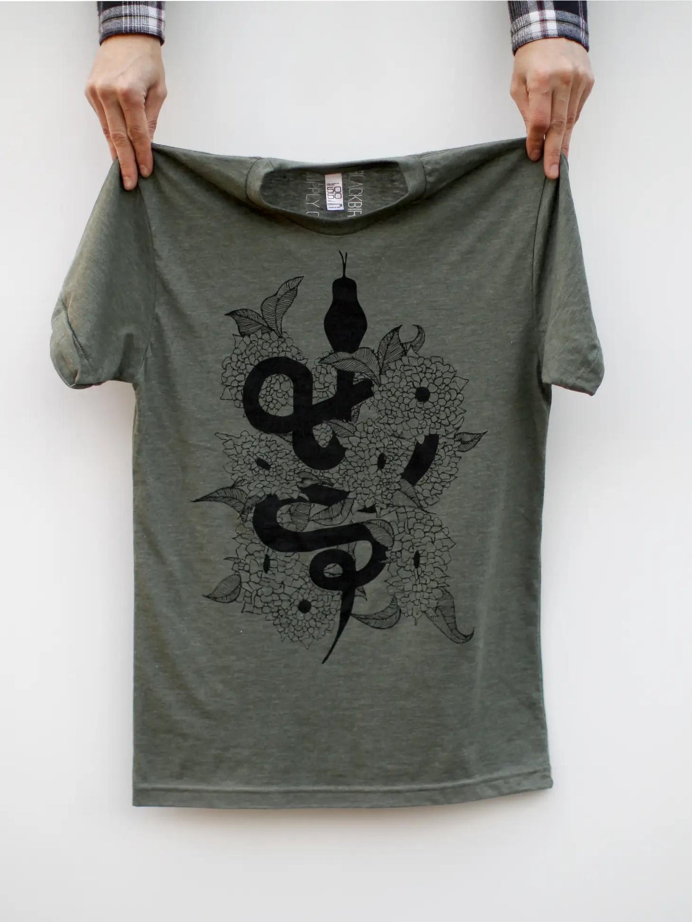 Snake Dahlia Flowers Unisex T-Shirt