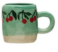 Hand-Painted Stoneware Espresso/Kids Mugs, 8 Styles
