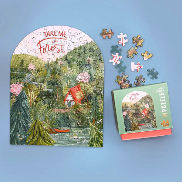 Mini Jigsaw Puzzle Take Me to the Forest