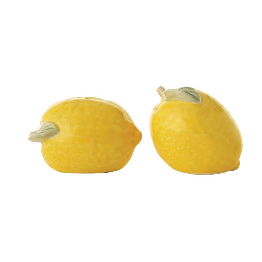 Lemon Salt & Pepper Shaker Set