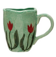 Hand-Painted Stoneware Espresso/Kids Mugs, 8 Styles