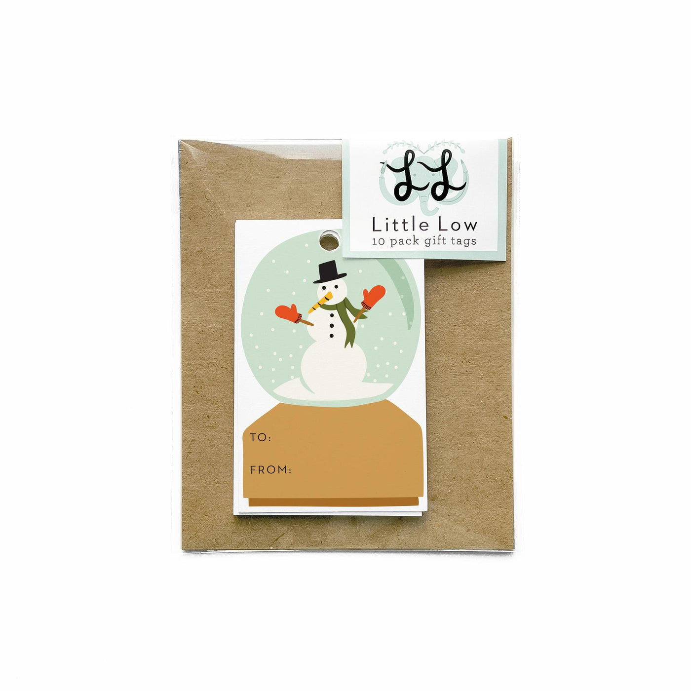 Snowman Holiday Gift Tags