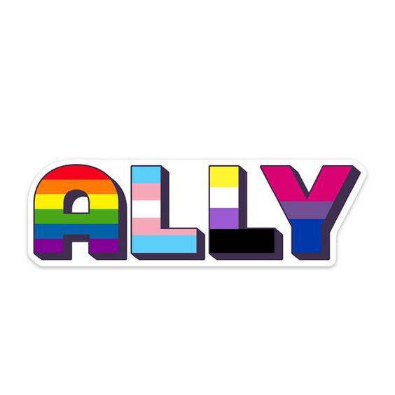 Ally LGBTQ Sticker