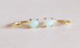 Amazonite Hoop Earrings
