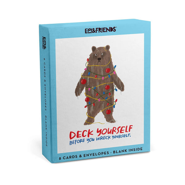 Deck Yourself Holiday Cards - Set of 8