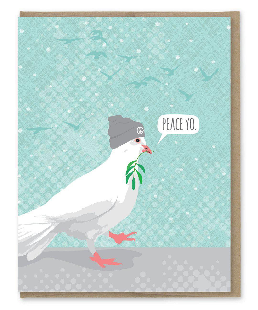 Peace Yo Dove Holiday Card Set