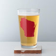 Wisconsin Pint Glass
