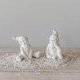 Stoneware Gnome Salt and Pepper Shakers