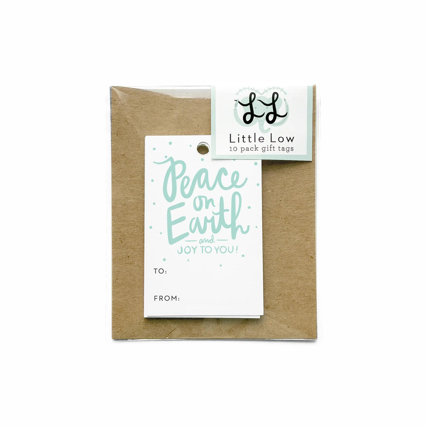 Peace on Earth Holiday Gift Tags