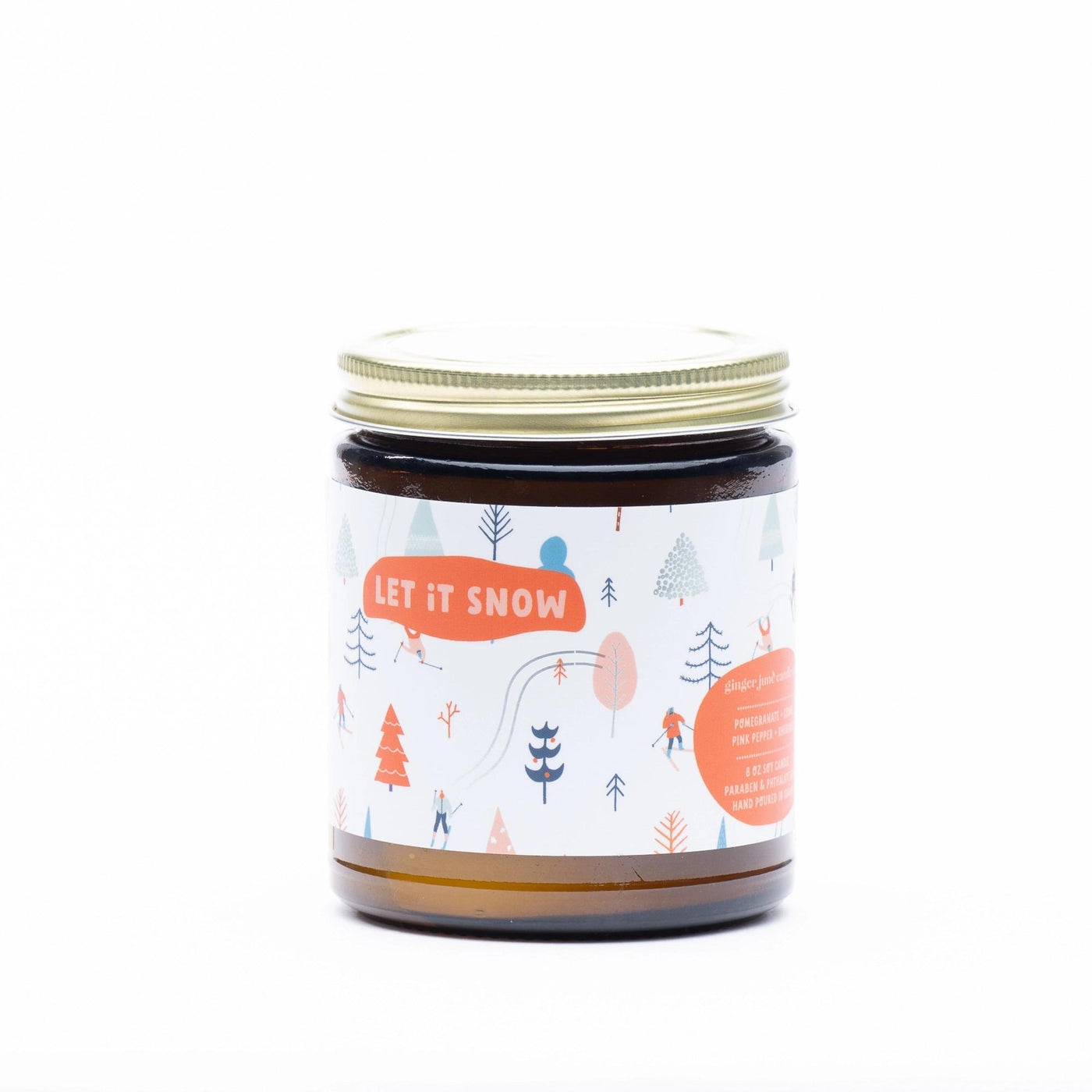 Let It Snow Soy Candle
