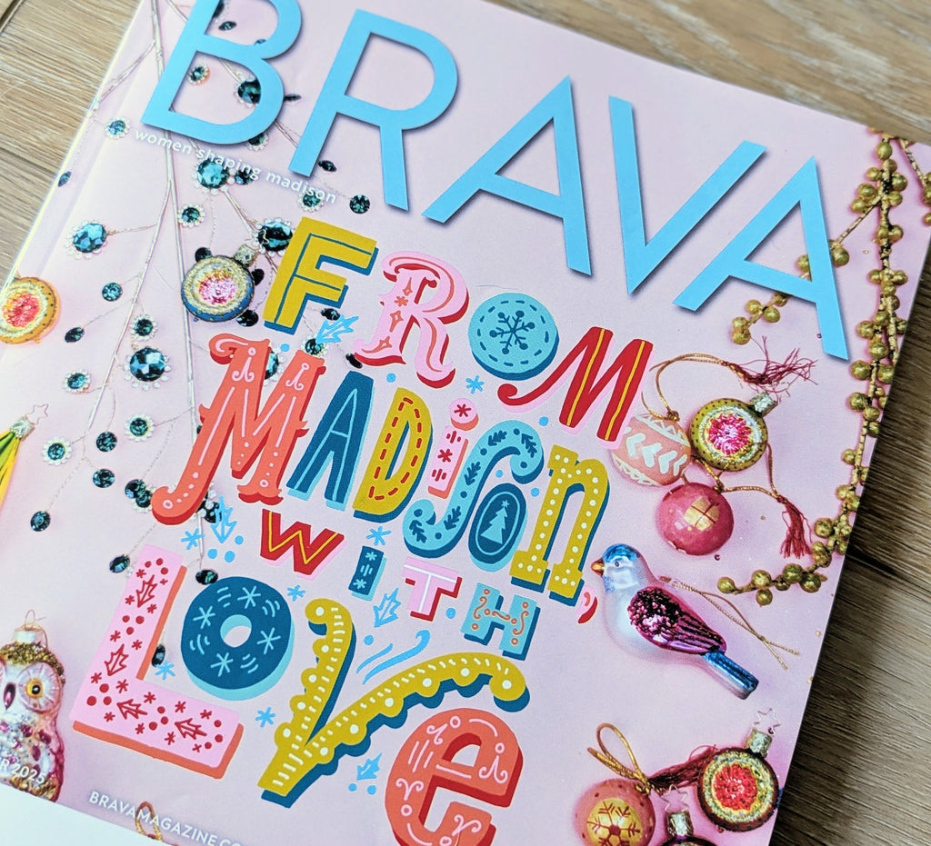 Hatch & Hazel featured in Brava Magazine