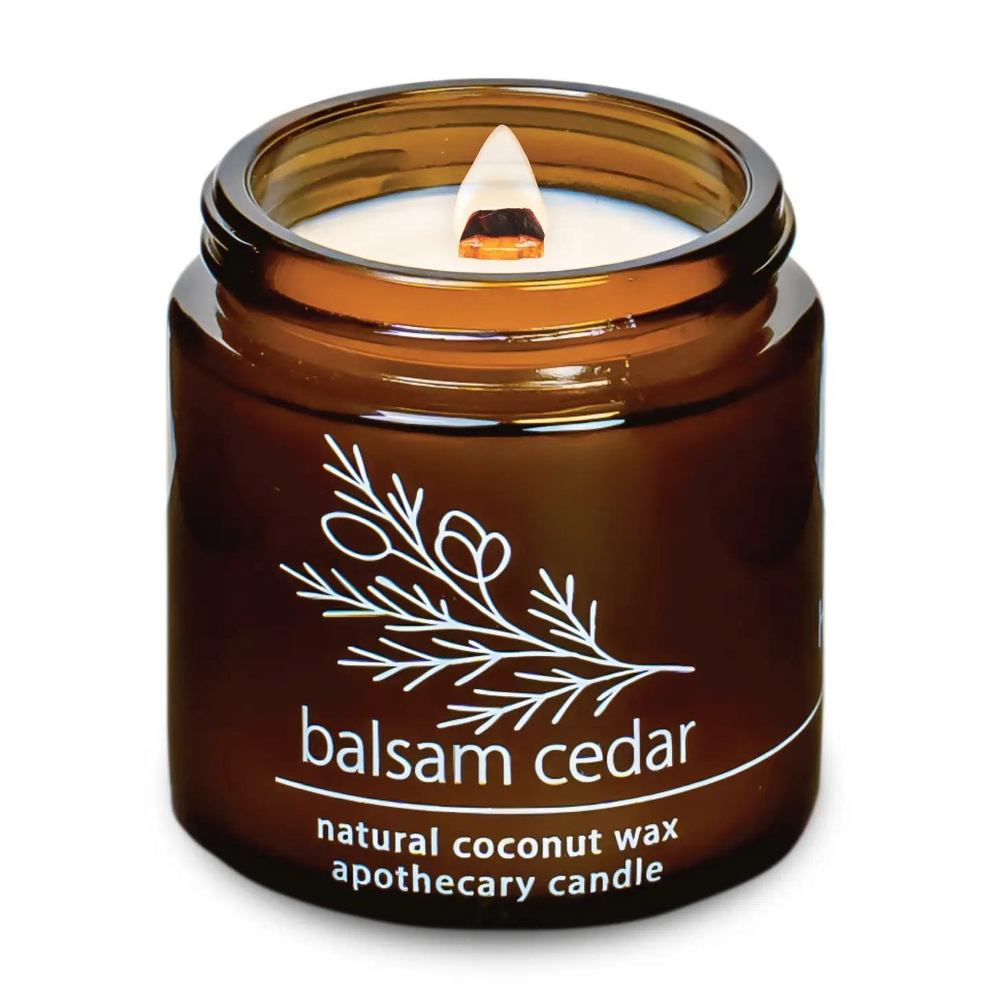 Balsam Cedar 4 oz Woodwick Candle