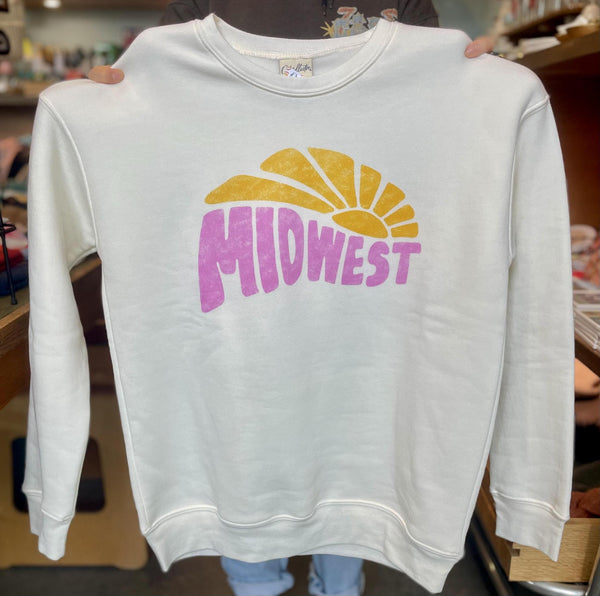 Vintage White Midwest Sweatshirt