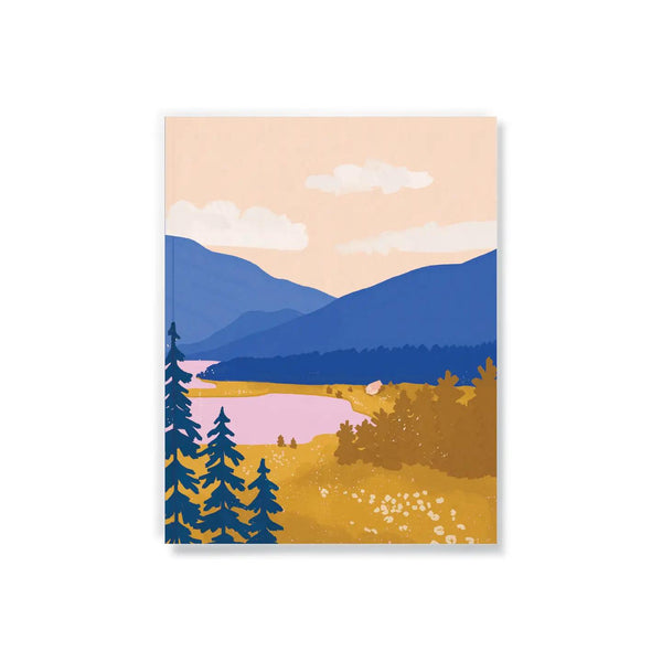 Mountain Majesty Medium Layflat Journal Notebook