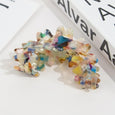 Sunset Wavy Flower Hair Clip (4 Colors)