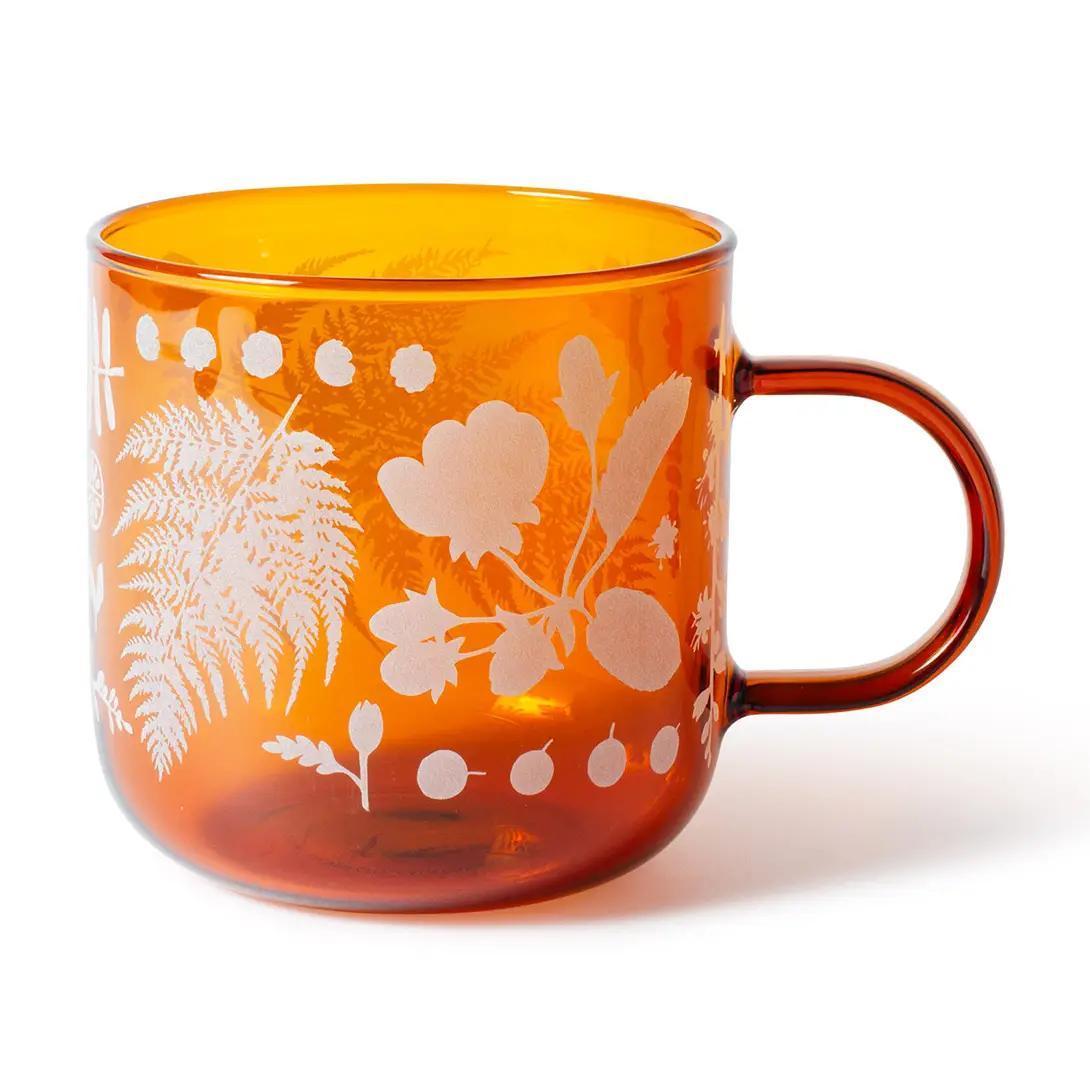 Botanicals Glass Mug