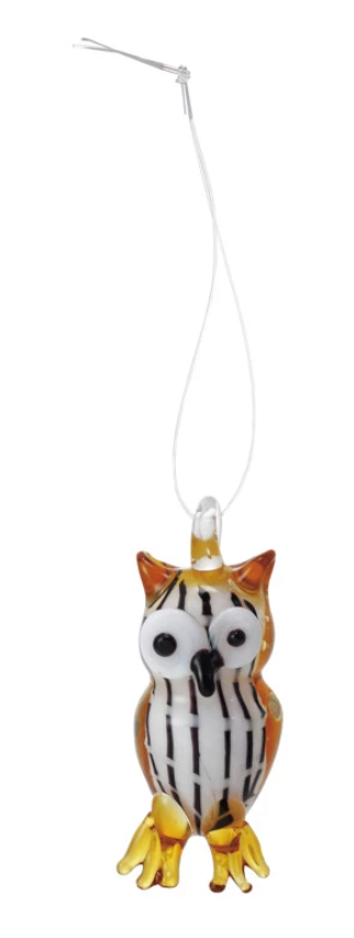 Glass Forest Animal Ornament
