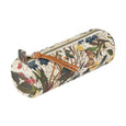 Forest Flowers on White Pencil Pouch