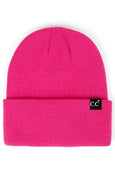 Solid Cuff Beanie Hat (Multiple Colors)
