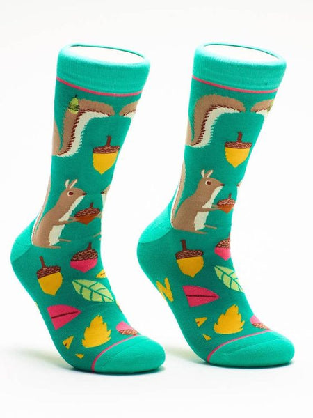 Aw Nuts Squirrel Crew Socks