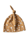 Cotton Blend Knotted Baby Hat, 0-9 Months