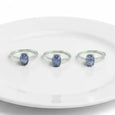 Tanzanite Ring Sterling Silver