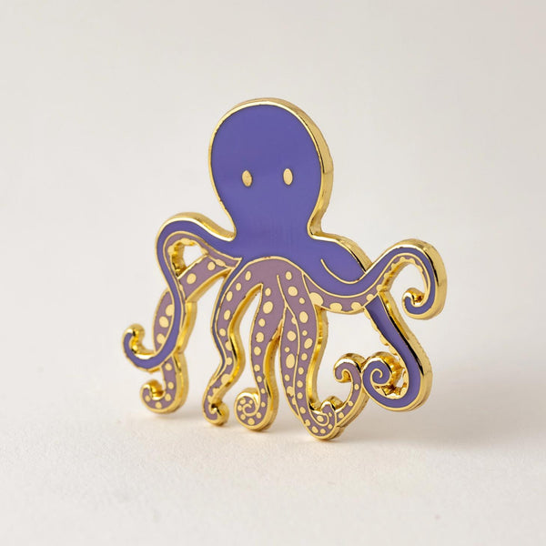 Octopus Lapel Pin Brooch