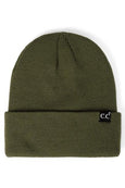Solid Cuff Beanie Hat (Multiple Colors)