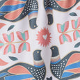 Scandi Lovebirds Tea Towel