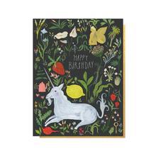 Unicorn Happy Birthday Card