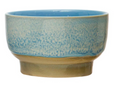 Stoneware Bowl, Reactive Glaze, 3 Colors (each color will vary)