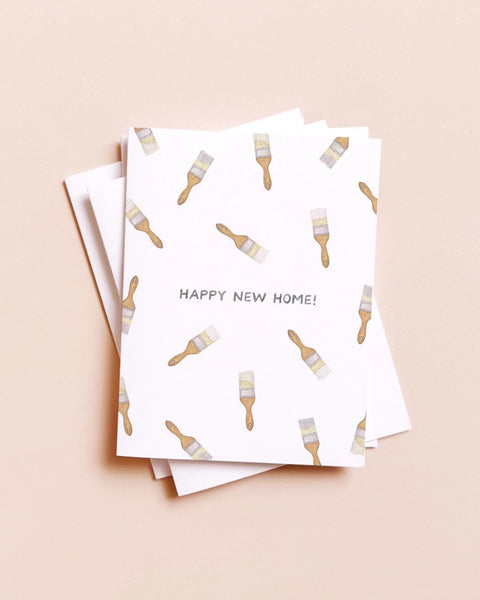 New Home Paints Housewarming Card