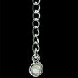 Rainbow Moonstone Sterling Silver Adjustable Bracelet