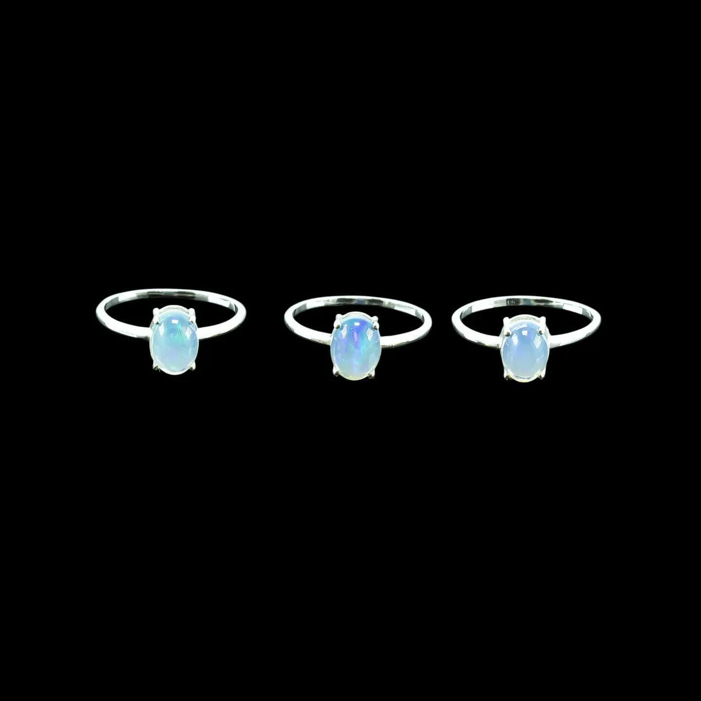 Opal Ring Sterling Silver