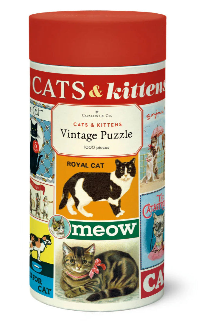 Cats & Kittens 1000 Piece Puzzle
