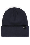 Solid Cuff Beanie Hat (Multiple Colors)