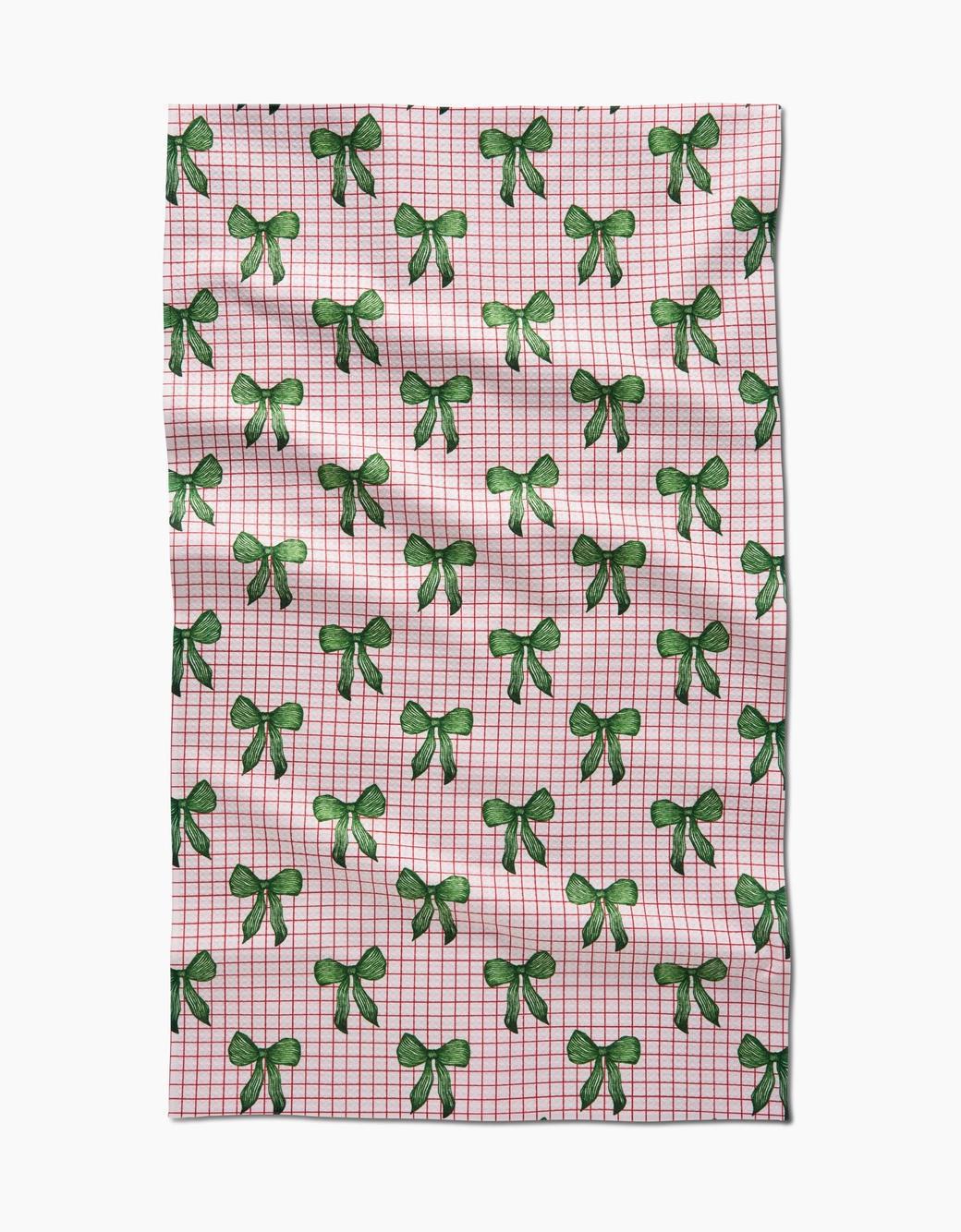 Ribbon and Cheer Tea Towel